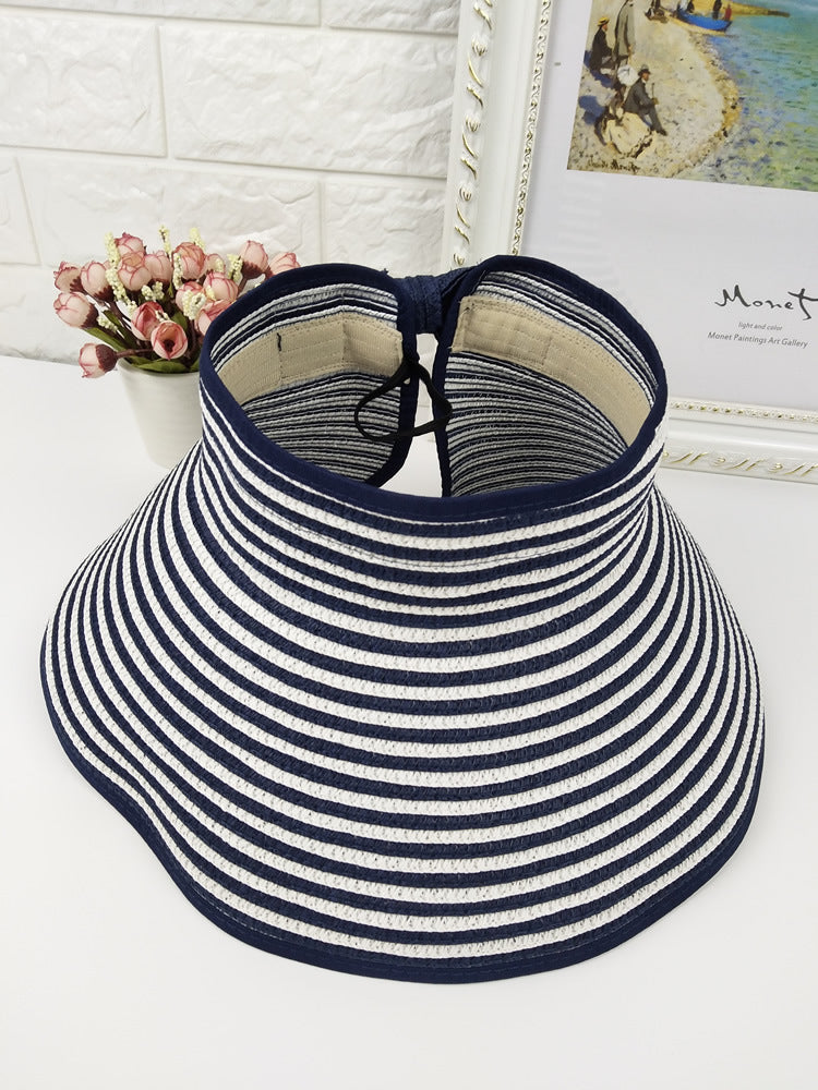 Summer Foldable Outdoor Travel Sun Protection Straw Hat