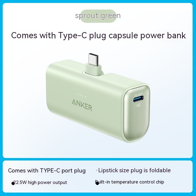 Phone Charger Mini Power Bank Small External Battery Pack