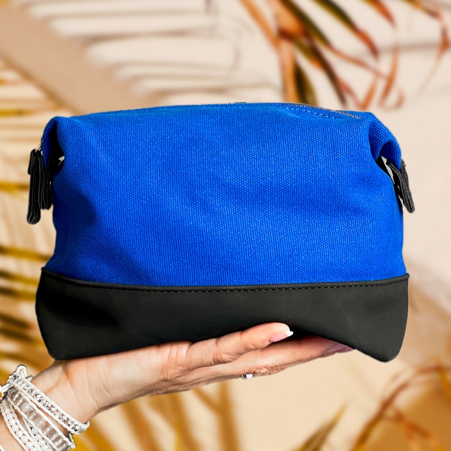 Travel Buddy Toiletry Bag - Eternal Optimist Cobalt Blue