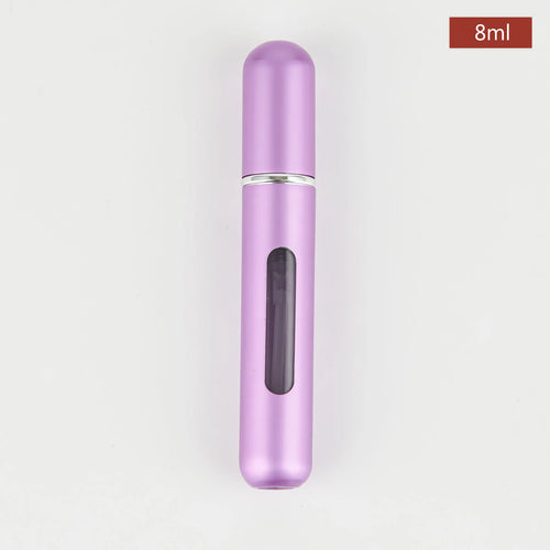 5/8ml Multi Color Aluminum Mini Perfume Bottle with Spray Pump