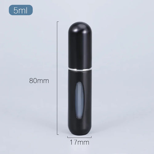 5/8ml Multi Color Aluminum Mini Perfume Bottle with Spray Pump