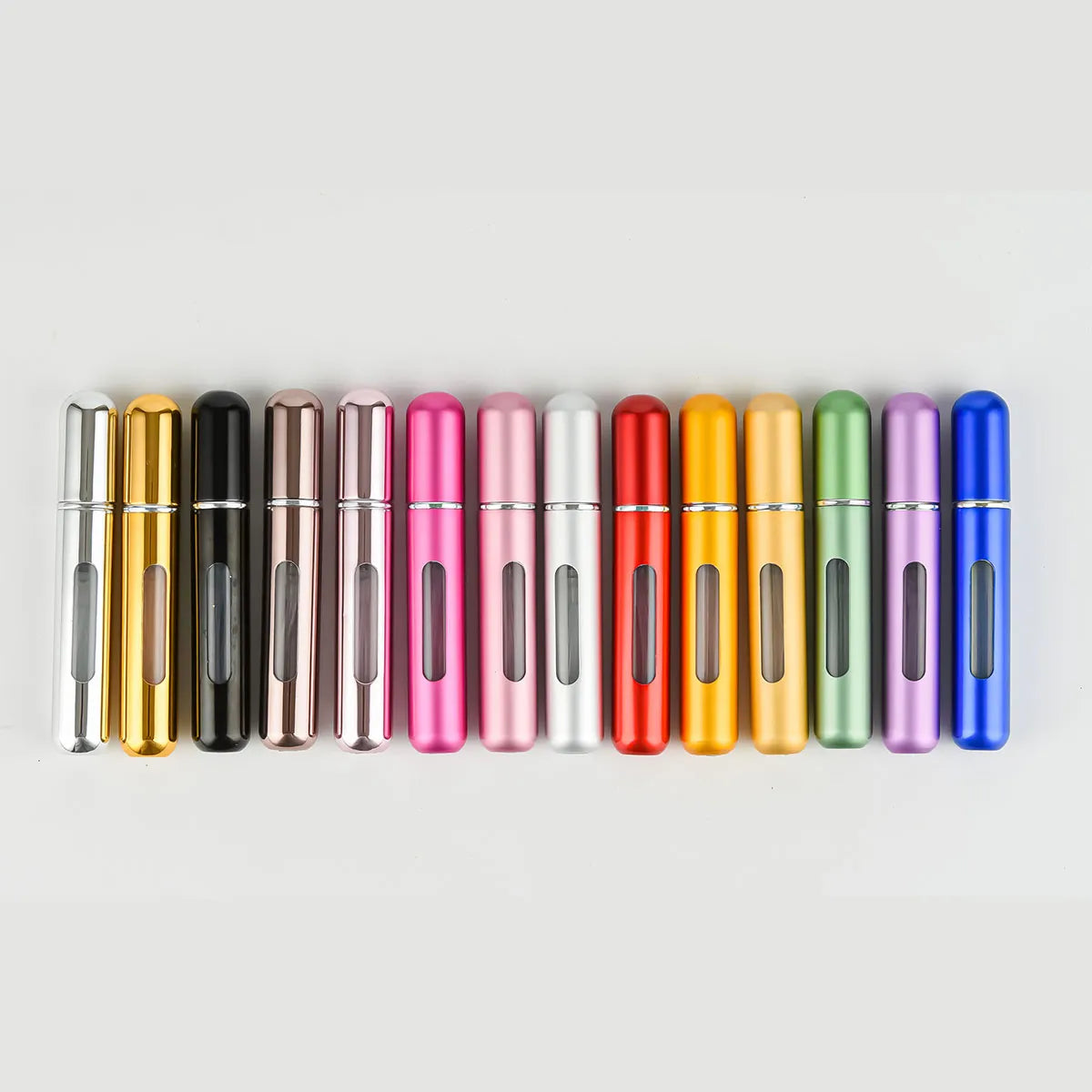 5/8ml Multi Color Aluminum Mini Perfume Bottle with Spray Pump