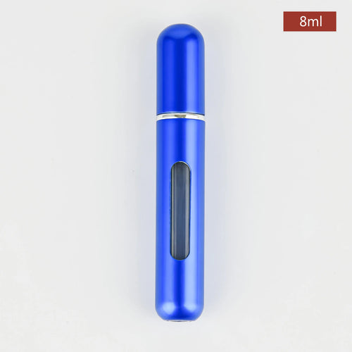 5/8ml Multi Color Aluminum Mini Perfume Bottle with Spray Pump