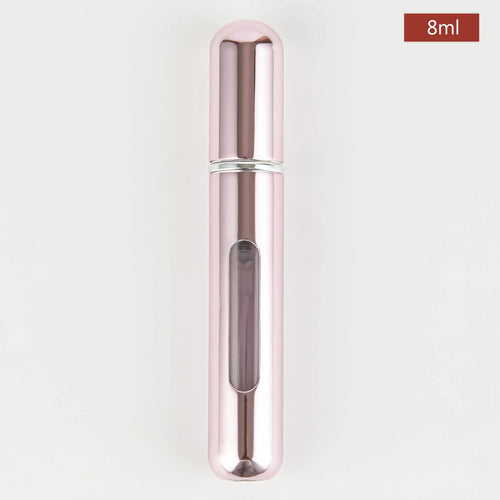 5/8ml Multi Color Aluminum Mini Perfume Bottle with Spray Pump