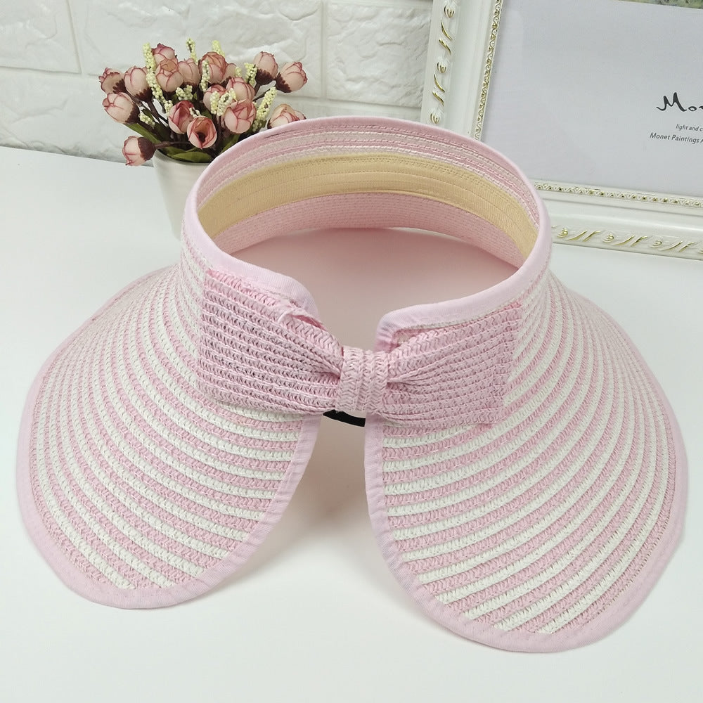 Summer Foldable Outdoor Travel Sun Protection Straw Hat