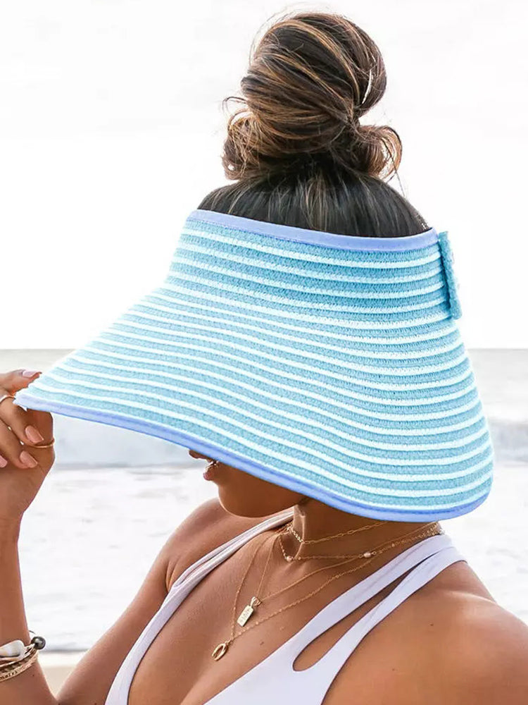 Summer Foldable Outdoor Travel Sun Protection Straw Hat
