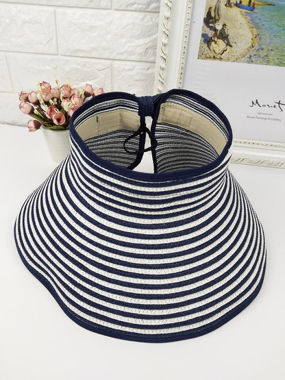 Summer Foldable Outdoor Travel Sun Protection Straw Hat