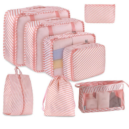 8Pcs/set  Packing Cubes Travel Organizer