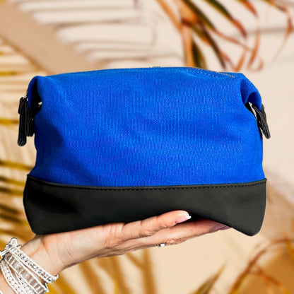 Travel Buddy Toiletry Bag - Eternal Optimist Cobalt Blue
