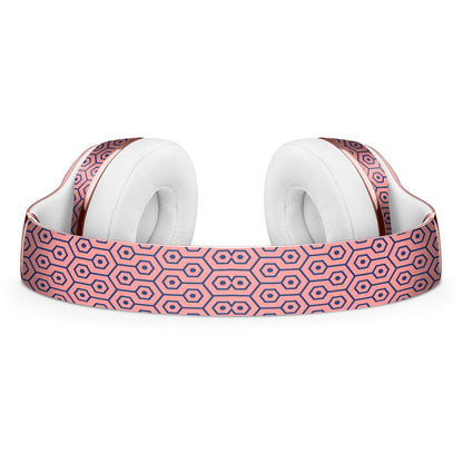 Navy Cells Over Coral  2 Full-Body Skin Kit for the Beats by Dre Solo