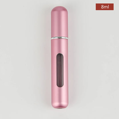 5/8ml Multi Color Aluminum Mini Perfume Bottle with Spray Pump