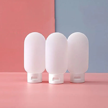 3Pcs/Set Refillable Bottle 60ml 100ml Soft Silicone Lotion Container