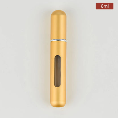 5/8ml Multi Color Aluminum Mini Perfume Bottle with Spray Pump