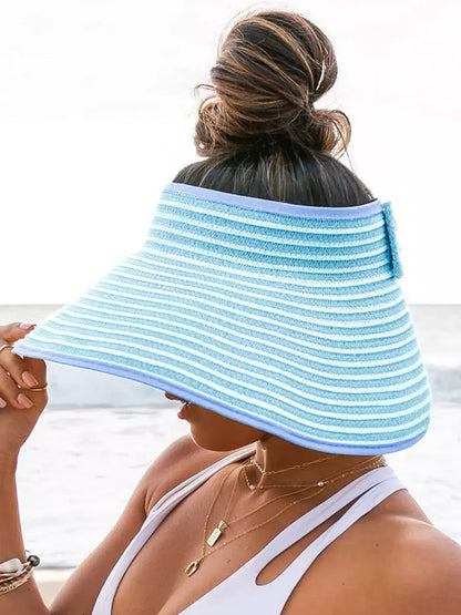 Summer Foldable Outdoor Travel Sun Protection Straw Hat