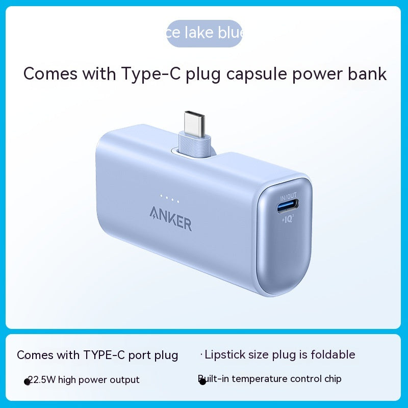 Phone Charger Mini Power Bank Small External Battery Pack