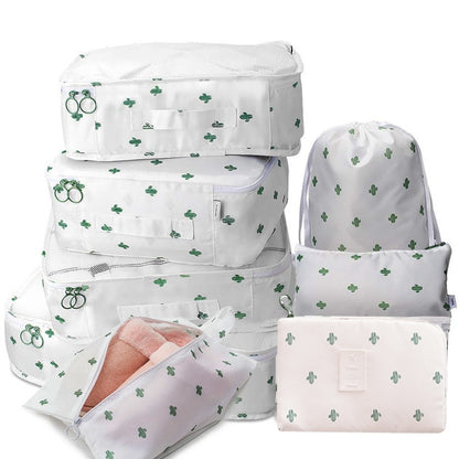 8Pcs/set  Packing Cubes Travel Organizer