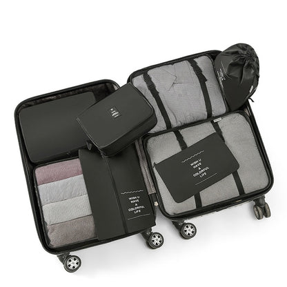 8Pcs/set  Packing Cubes Travel Organizer
